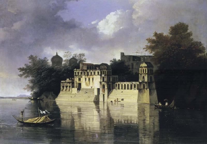 unknow artist View of the Ghats at Benares